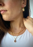 Pink Quartz Pendant Necklace