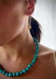 Gold Filled Gemstone Hoops