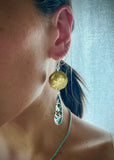 Teardrop Turquoise Earrings