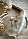 Teardrop Turquoise Earrings