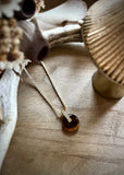 Tennis Chain Tigers Eye Necklace