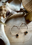 Gold Filled Gemstone Hoops