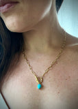 Turquoise Pendant Necklace