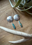Teardrop Turquoise Earrings