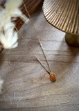 Carnelian Pendant Necklace