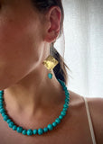 Geo Hoop Earrings