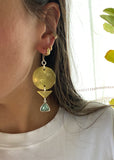 Geo Amazonite Earrings