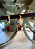 Red Stone Hoops