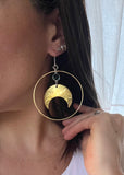 Statement Crescent Earrings