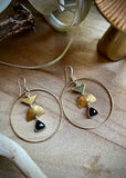 Statement Geo Circle Earrings