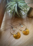 Circle Statement Earrings