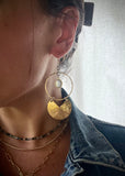 Circle Statement Earrings
