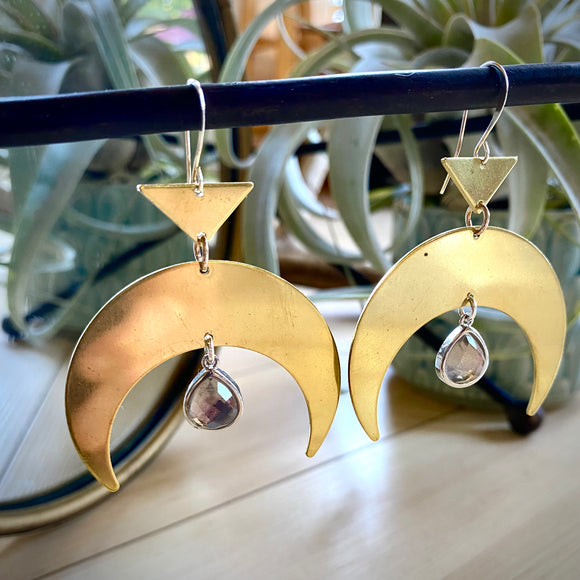 XL Crescent Earrings