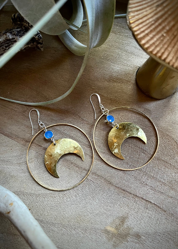 Statement Crescent Earrings