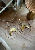 Statement Crescent Earrings