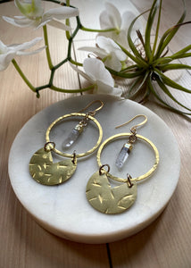 Circle Statement Earrings