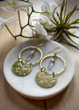 Circle Statement Earrings