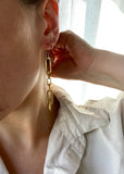 SALE Chain Link Earrings